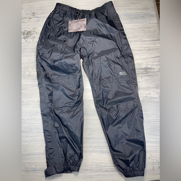Red Ledge Pants Red Ledge Mens Black Full Zip Outdoor Rain Pants